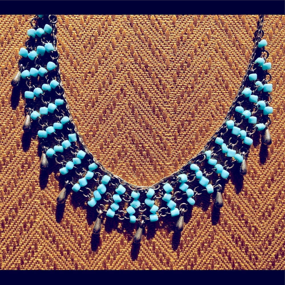 Turquoise Bead Necklace